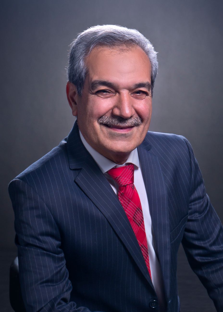 Senior media consultant portrait headshot